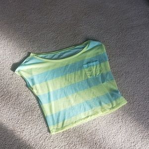 American eagle half cut shirt